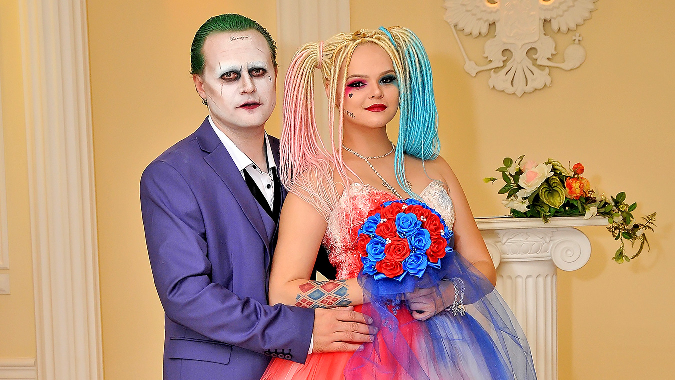 В Воронеже сыграли свадьбу Джокер и Харли Квин