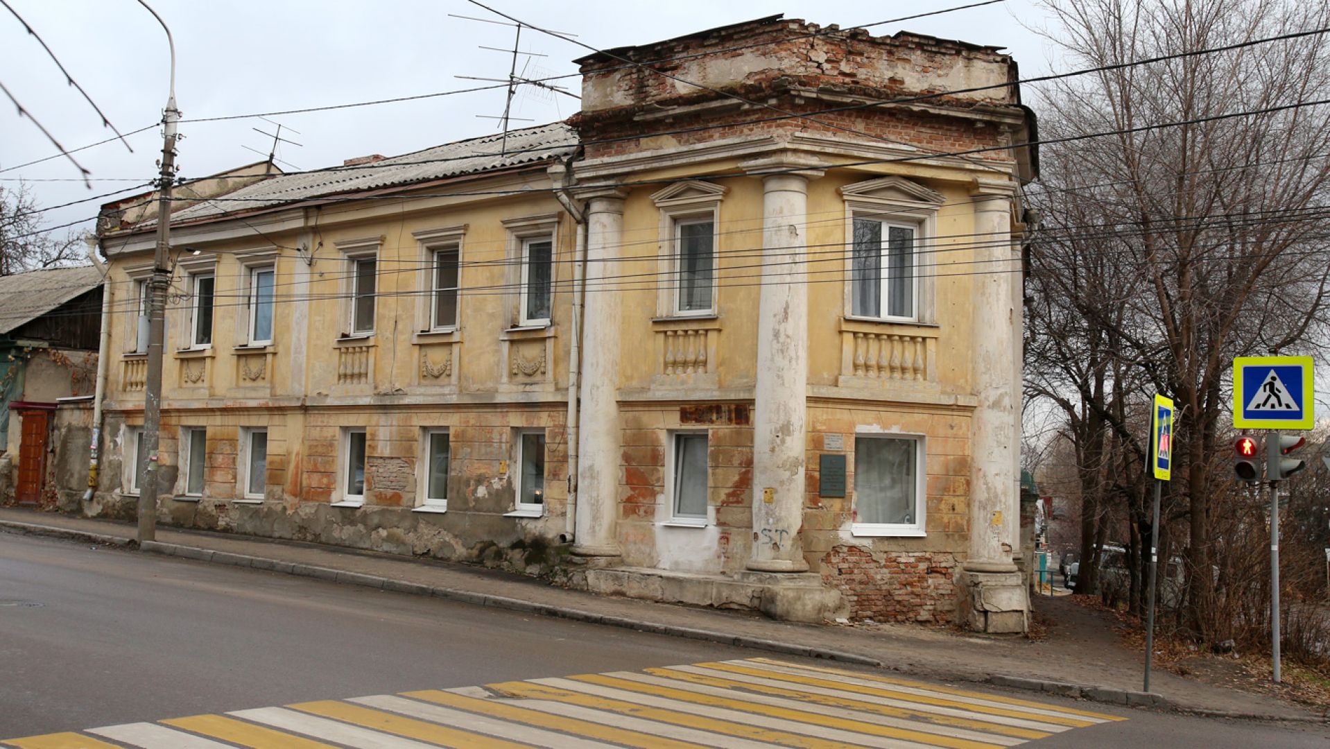 В Воронеже восстановят дом с триумфальной аркой