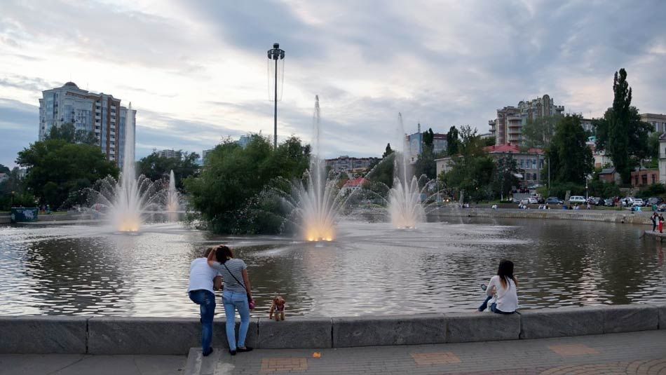 Комсомольский пруд липецк фото