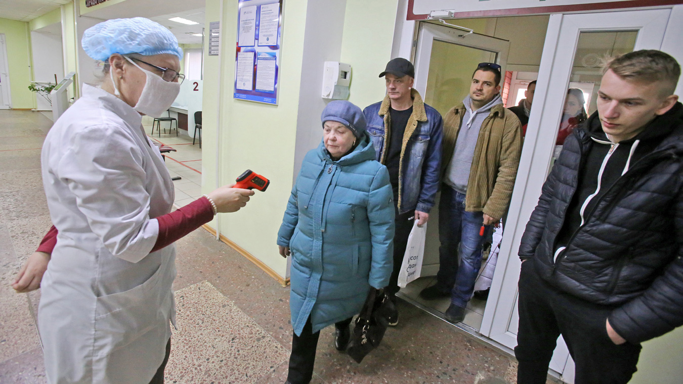 Белгородцы штурмуют поликлиники