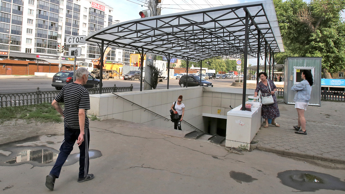 Воронежцы шокированы качеством проведенных работ в подземных переходах на Вороши...