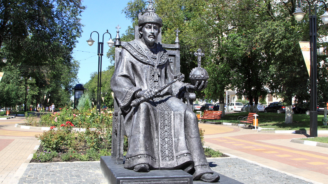 За что белгородцы поставили памятник Фёдору Иоанновичу?