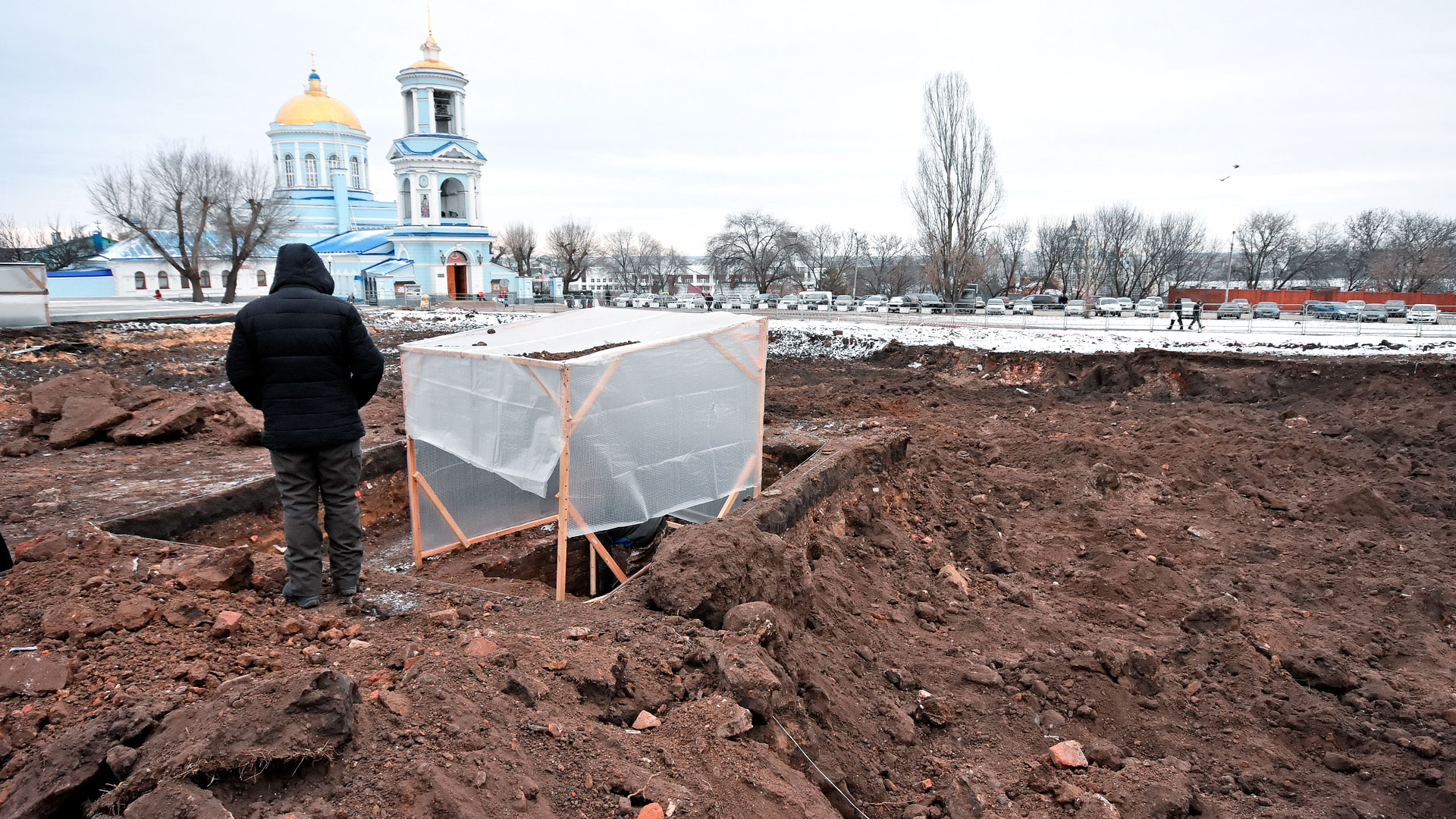 На месте памятника Кольцову обнаружили древнейшее захоронение