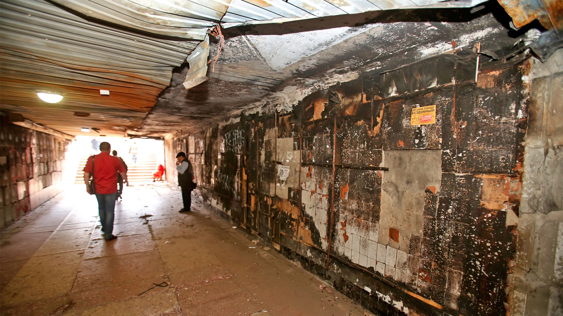 Подземный переход у политеха обещают отремонтировать в июле