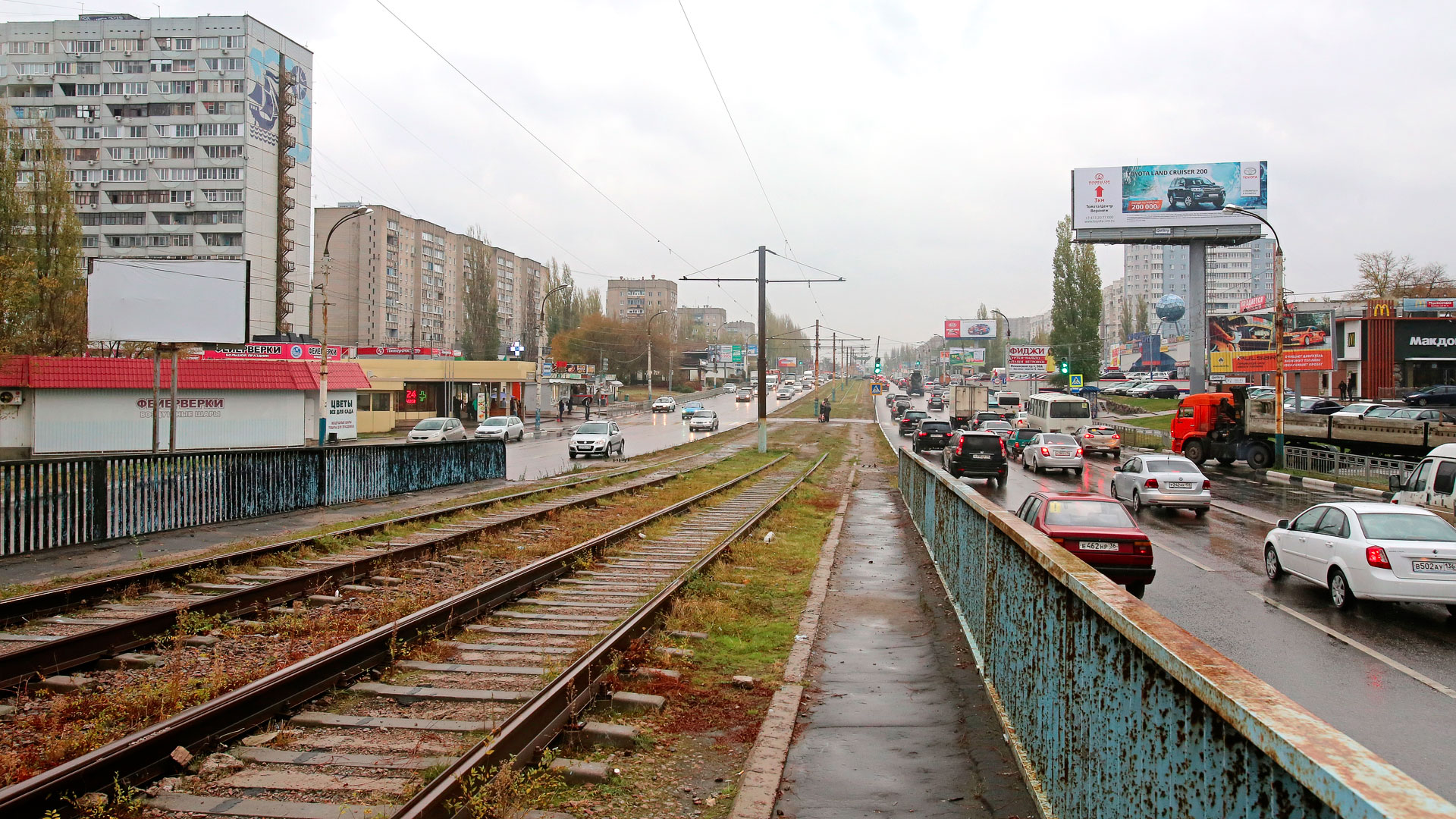 На Остужевской развязке появится линия лёгкого метро