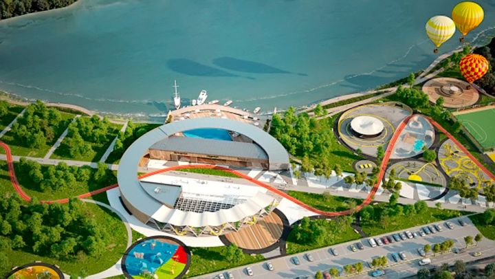 Проект петровской набережной в воронеже