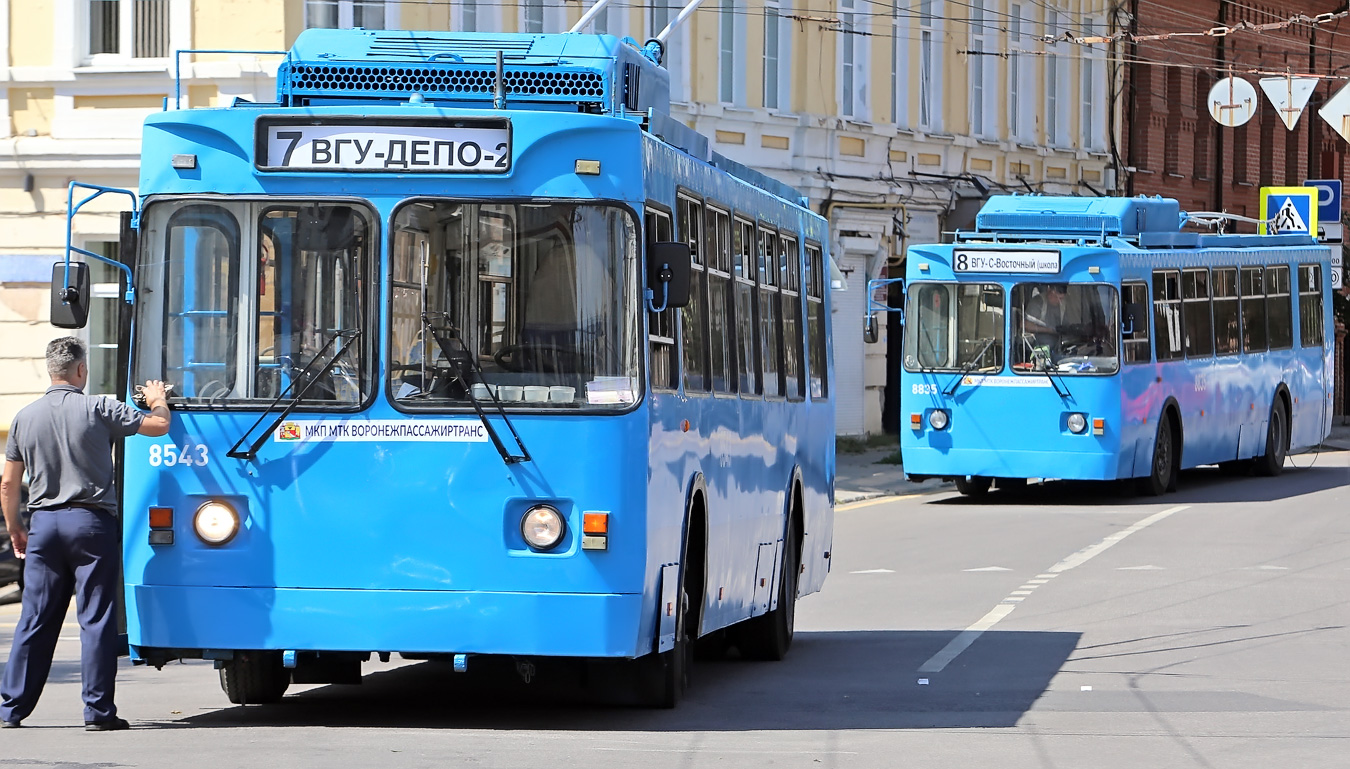 Московские троллейбусы продлят жизнь воронежского электротранспорта на 5 лет